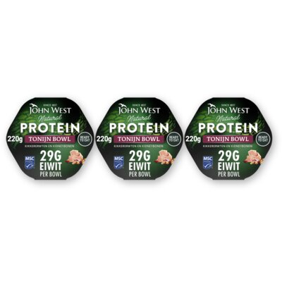 pdp-image-John West Protein tonijn bowl kidneybonen 3-pack