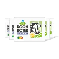 AH Biologisch Roomboter ongezouten 5-pack