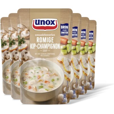 pdp-image-Unox Romige kip-champignonsoep 6-pack