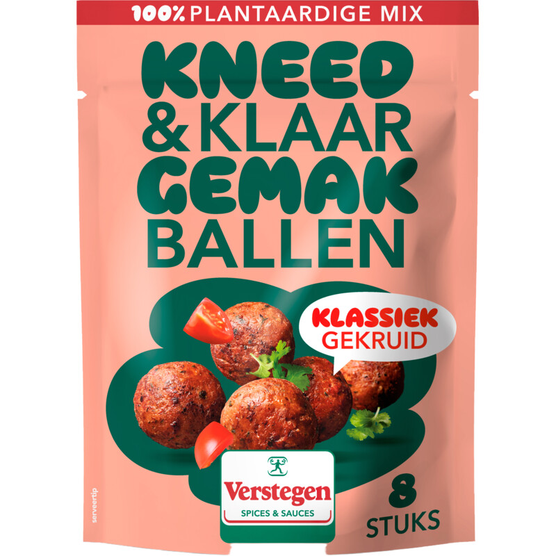 Een afbeelding van Verstegen Kneed & klaar gemakballen klassiek
