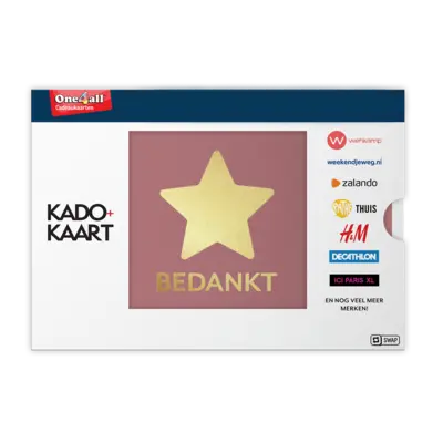 pdp-image-Kado + kaart bedankt e-gift 50 euro