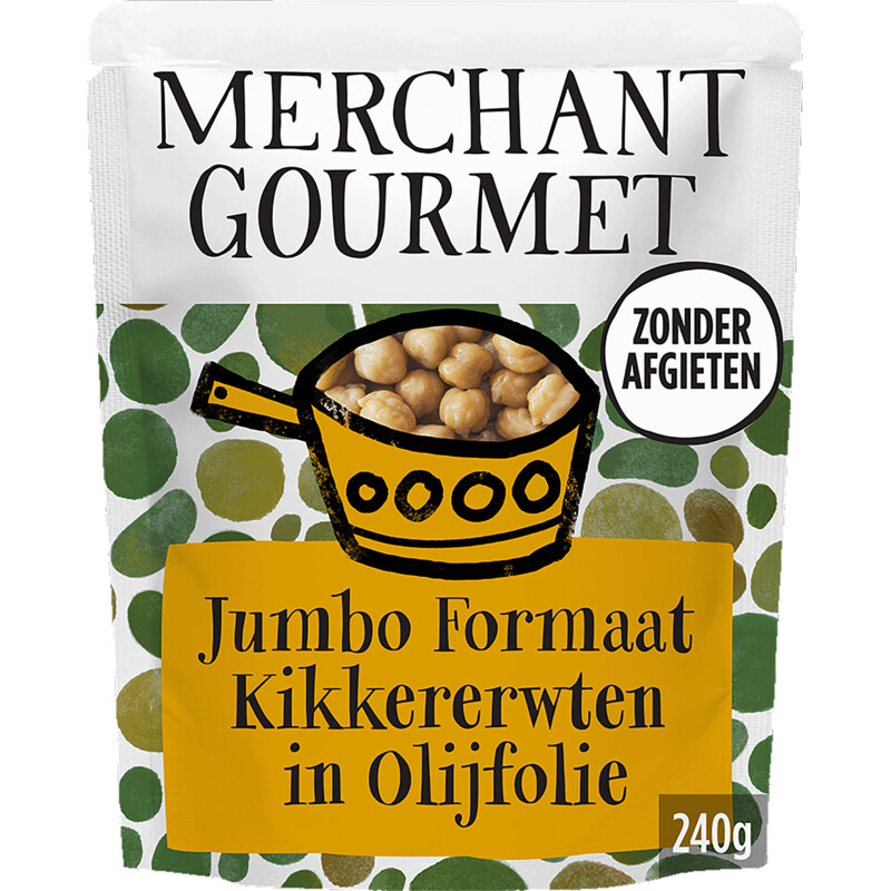 Een afbeelding van Merchant Gourmet Jumbo chickpeas