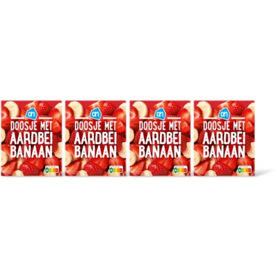 pdp-image-AH Doosje met aardbei banaan 4-pack