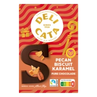 Delicata Chocoladeletter pecan biscuit karamel