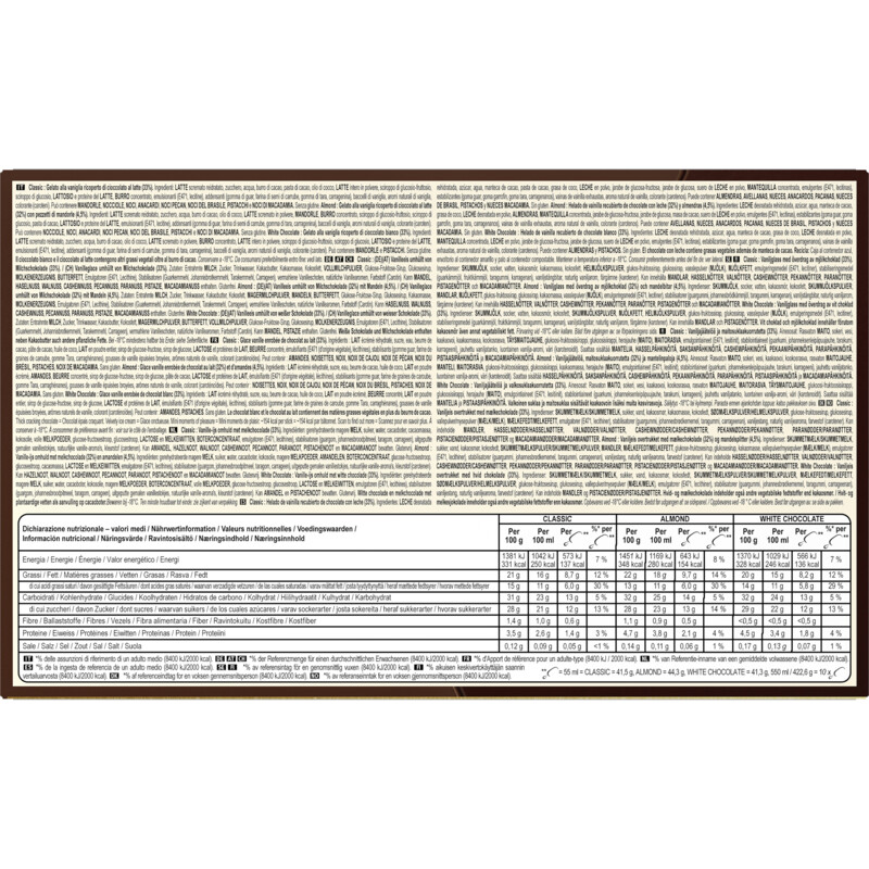 Een afbeelding van Magnum Mini classic almond white