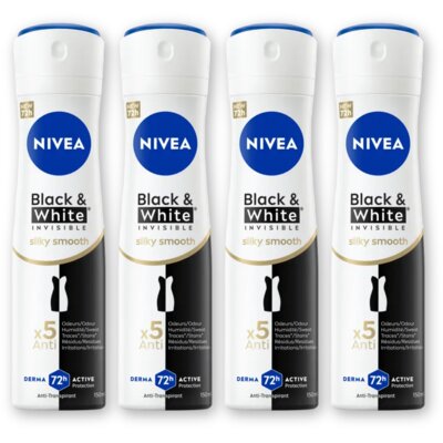 pdp-image-NIVEA Black & white silky smooth deo spray 4pk