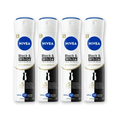 pdp-image-NIVEA Black & white silky smooth deo spray 4pk