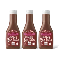 Verstegen Smokey BBQ saus zero added sugar 3-pack