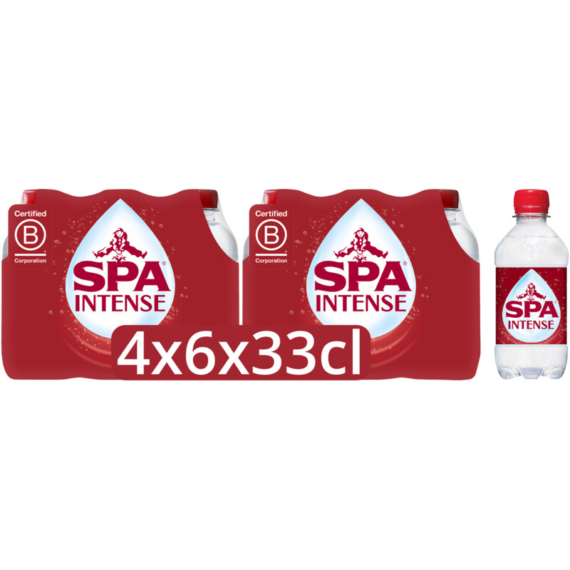 Spa Intense bruisend mineraalwater 24-pack