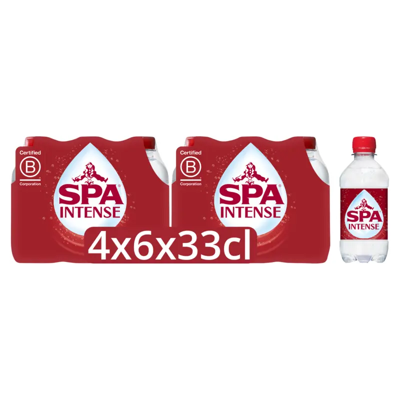 Spa Intense bruisend mineraalwater 24-pack