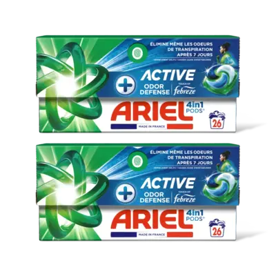 pdp-image-Ariel 4in1 pods+ active wasmiddelcapsules 2pck