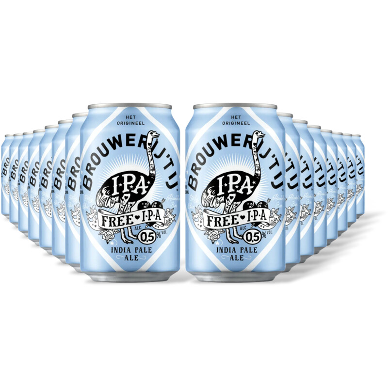 Brouwerij 't IJ Brouwerij 't IJ Free IPA 0.5% 16-pack