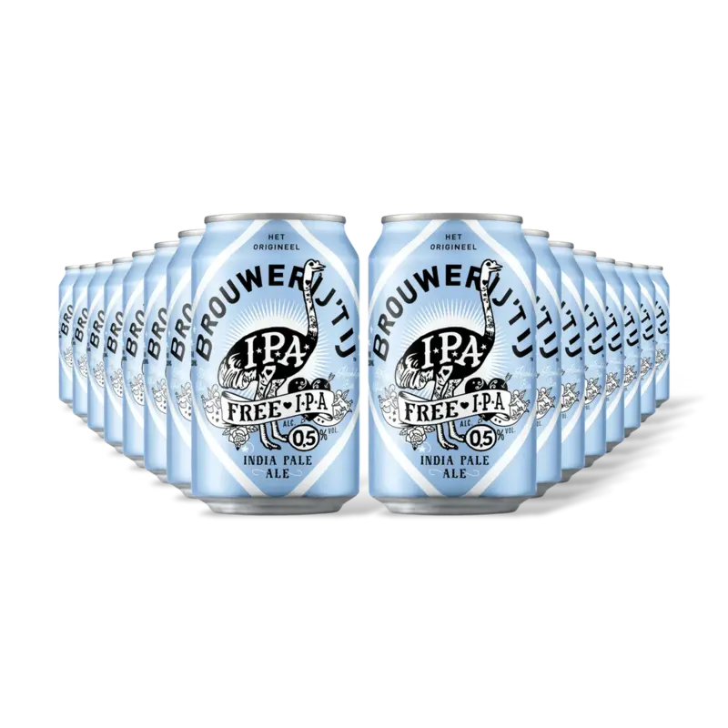 Brouwerij 't IJ Brouwerij 't IJ Free IPA 0.5% 16-pack