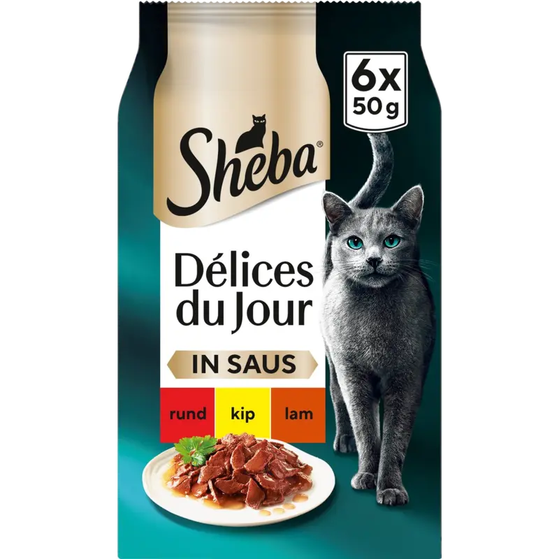 Sheba Délices du jour in saus traiteur