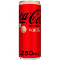 Een afbeelding van Coca-Cola Vanilla zero sugar