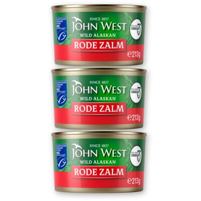pdp-image-John West Rode zalm 3-pack