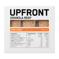 Upfront Granola reep appel kaneel smaak
