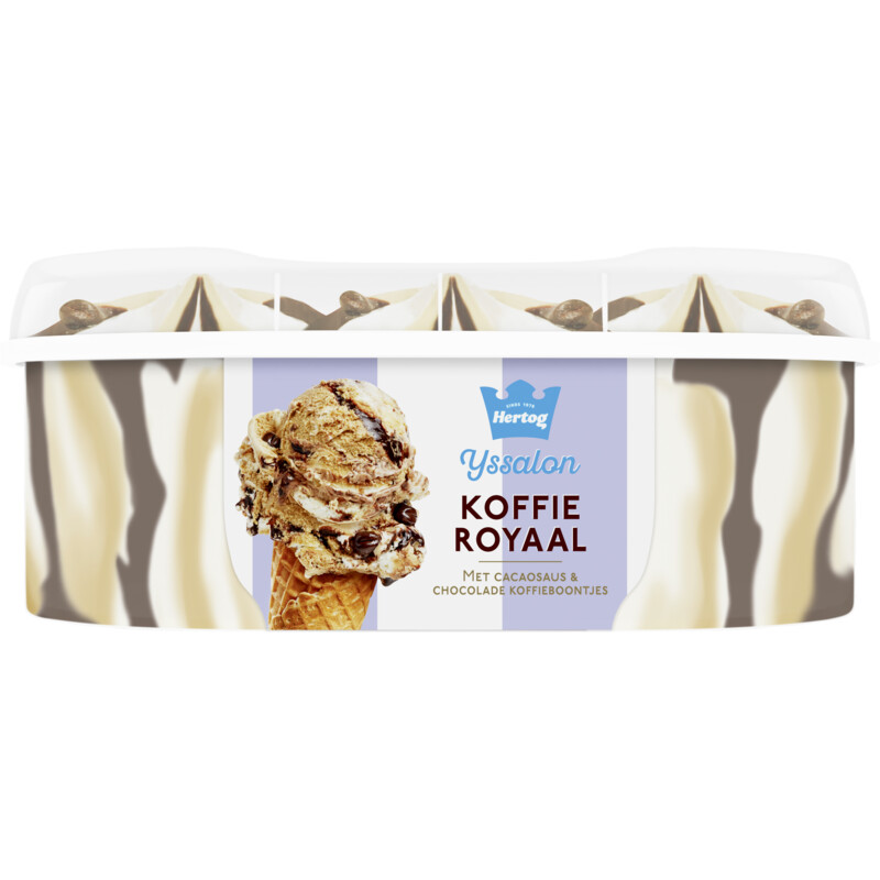 Een afbeelding van Hertog Ijssalon koffie royaal