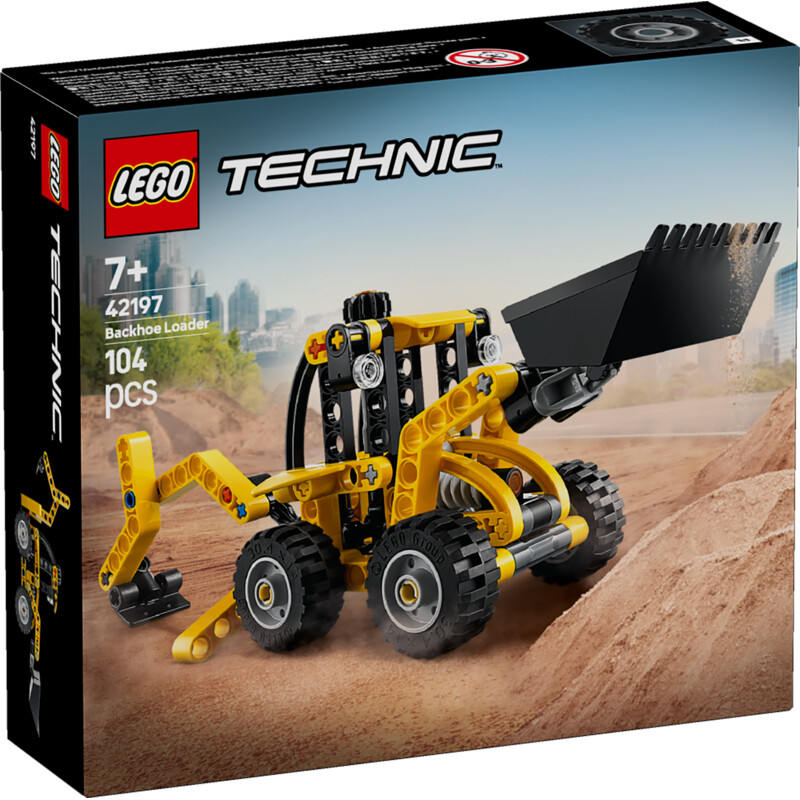 Een afbeelding van Lego Graaflaadmachine