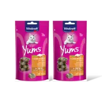 Vitakraft Cat yums met kip en kattengras 2-pack