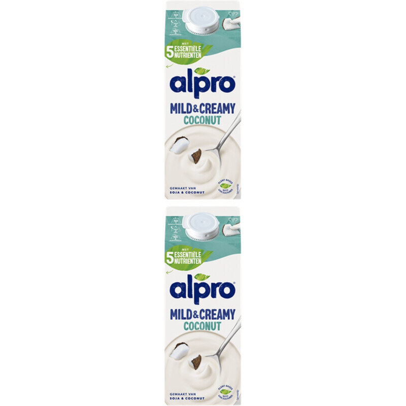 Een afbeelding van Alpro Mild & creamy kokosnoot 2-pack