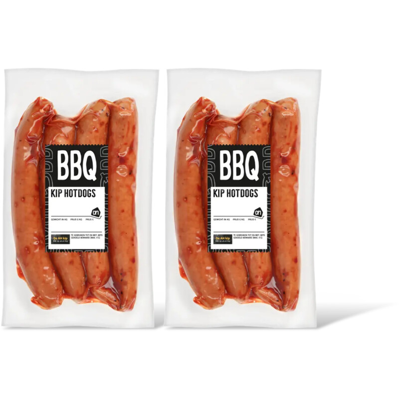 AH BBQ kip hotdogs 2-pack