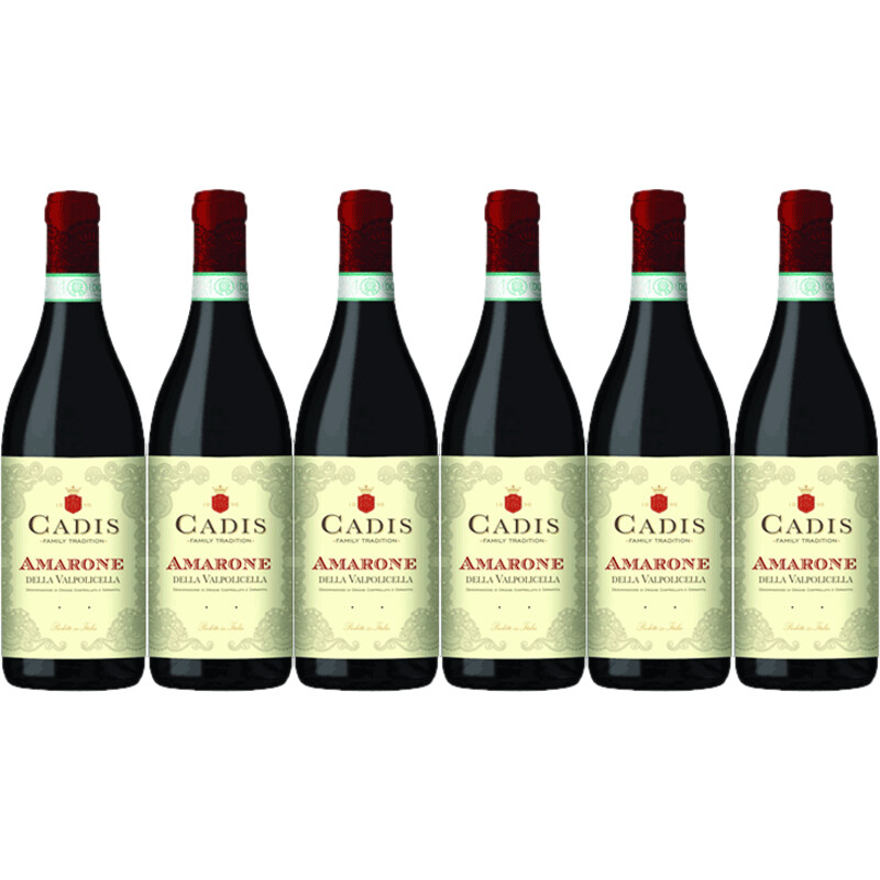 Een afbeelding van Cadis Amarone della valpolicella 6 flessen