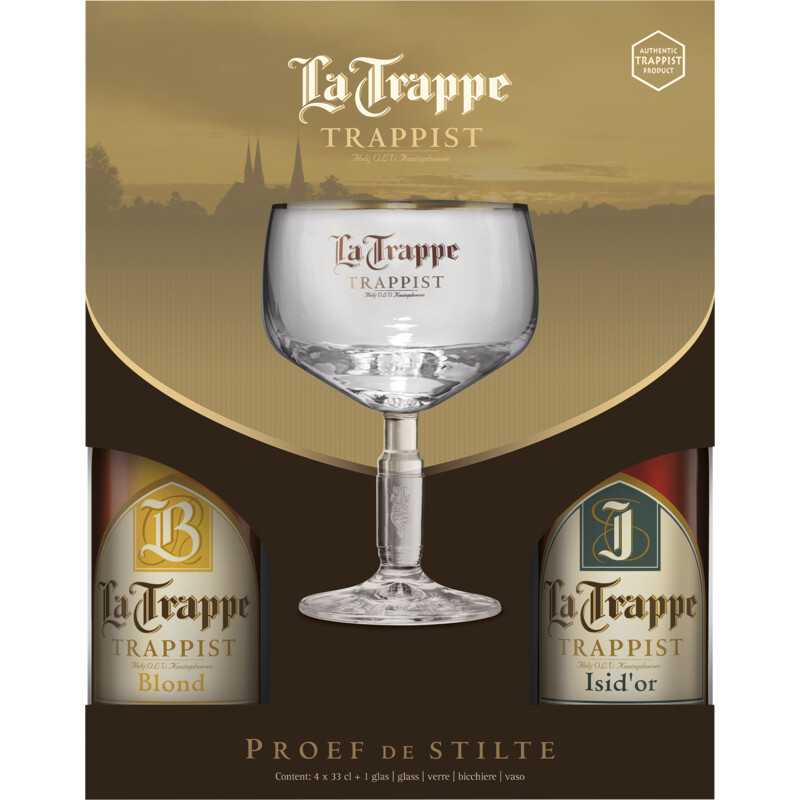 La Trappe Giftpack + glas