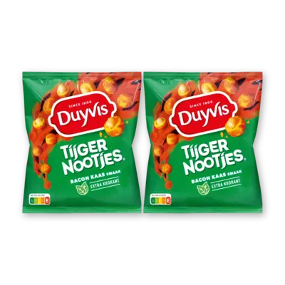 pdp-image-Duyvis Tijgernootjes bacon kaas 2-pack
