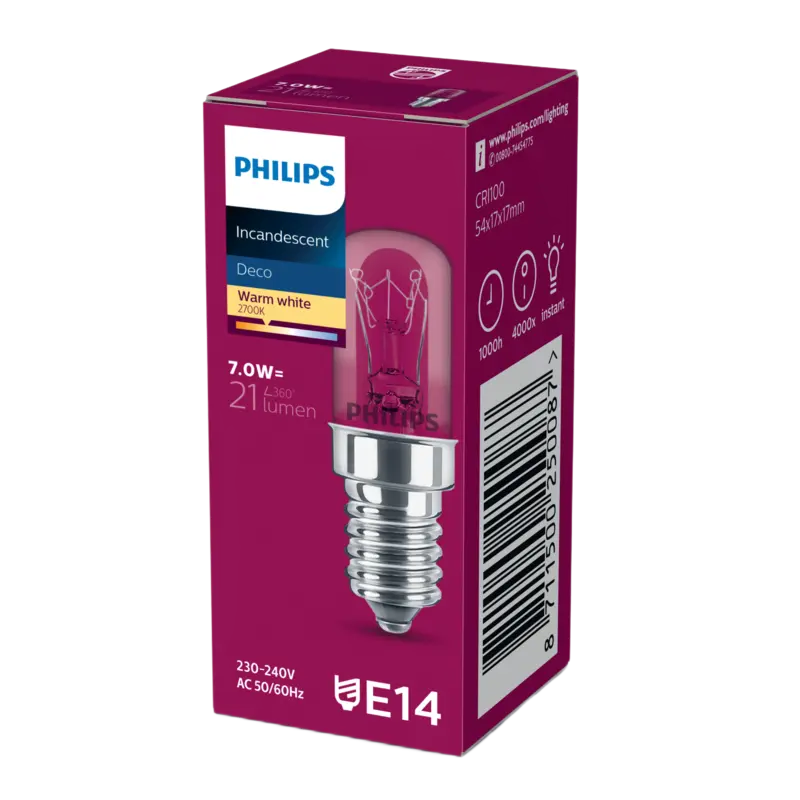 Philips Incandescent lamp warm white 7W dimbaar