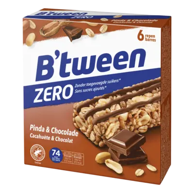 pdp-image-Hero B'tween mueslireep zero pinda chocolade