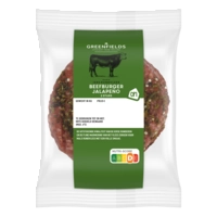 AH Greenfields Beefburger jalapeno 2 stuks