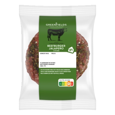 pdp-image-AH Greenfields Beefburger jalapeno 2 stuks