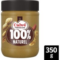 Een afbeelding van Calvé 100% Naturel pindakaas