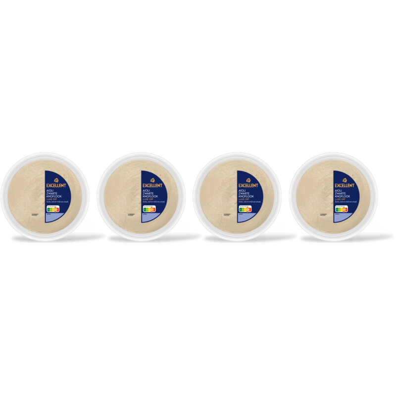 AH Excellent Aioli zwarte knoflook 4-pack