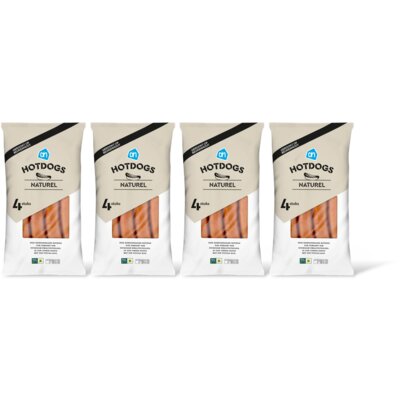 pdp-image-AH Hotdogs naturel 4-pack