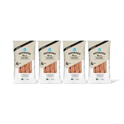 pdp-image-AH Hotdogs naturel 4-pack