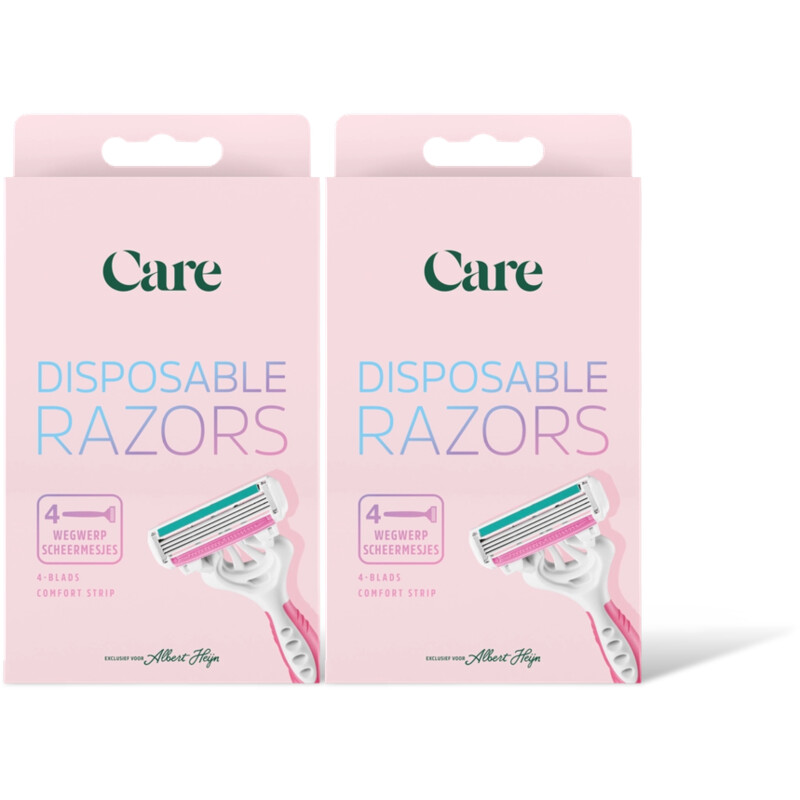 Care Disposable razors 2-pack