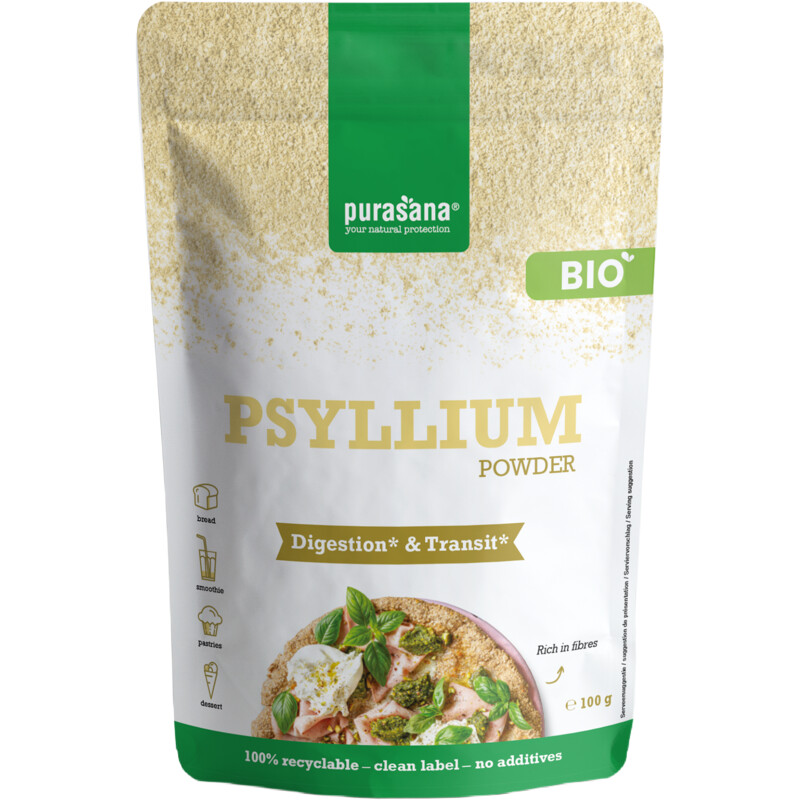 Een afbeelding van Purasana Psyllium poeder