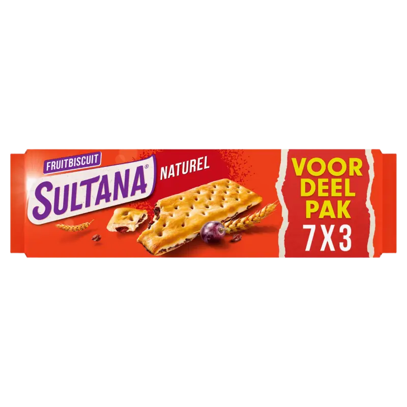FruitBiscuit Naturel Voordeelpak koek