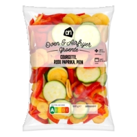 AH Oven & airfryer courgette rode paprika