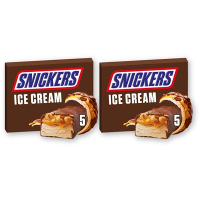 Snickers Karamel pinda ice bar 2-pack