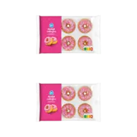 AH Donut cakejes glazuur framboos 2-pack