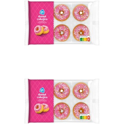 pdp-image-AH Donut cakejes glazuur framboos 2-pack