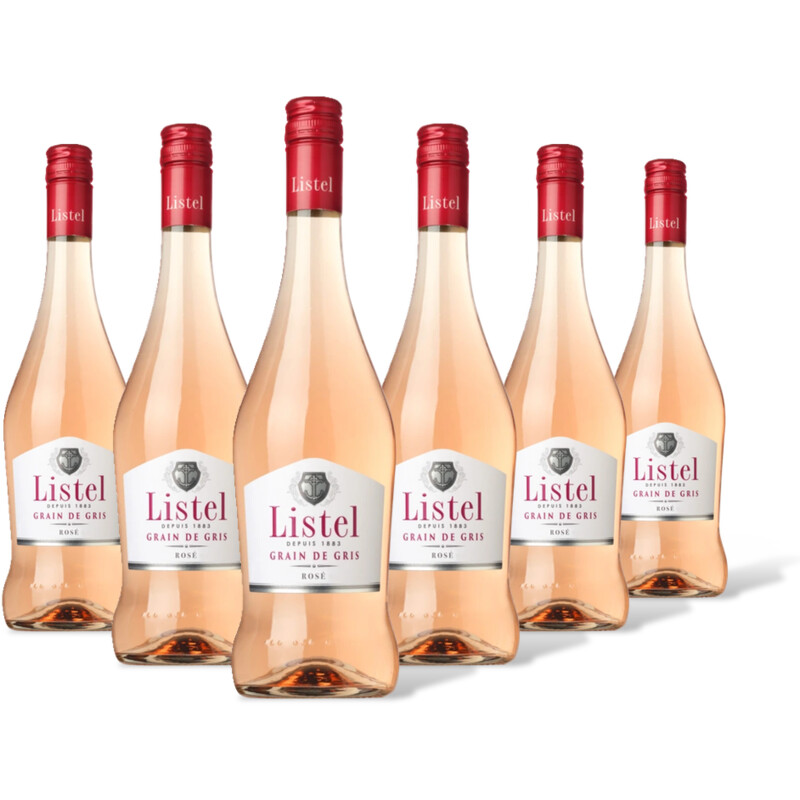 Listel Rose 6 flessen