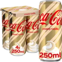 Coca-Cola Holiday creamy vanilla 4-pack