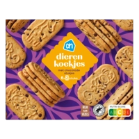 AH Dierenkoekjes met chocolade stukjes
