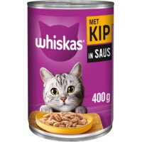 Een afbeelding van Whiskas Adult 1+ jaar kip in saus
