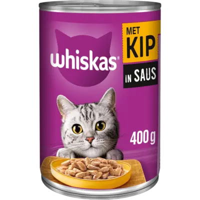 pdp-image-Whiskas Adult 1+ jaar kip in saus