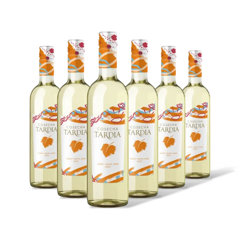 Sweet white wine 6 flessen